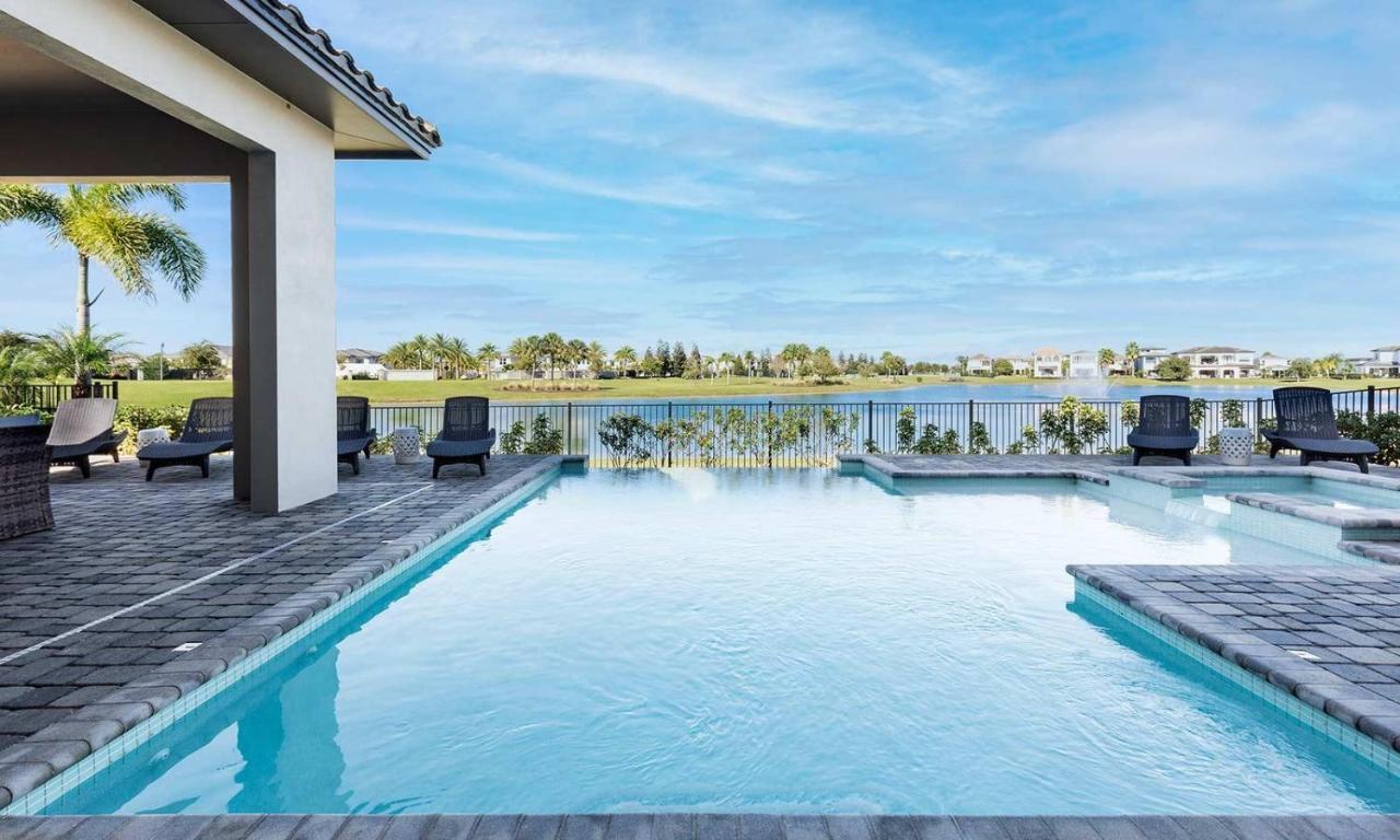 Upscale 8 Bdrm Villa With Home Theater At Reunion Kissimmee Kültér fotó