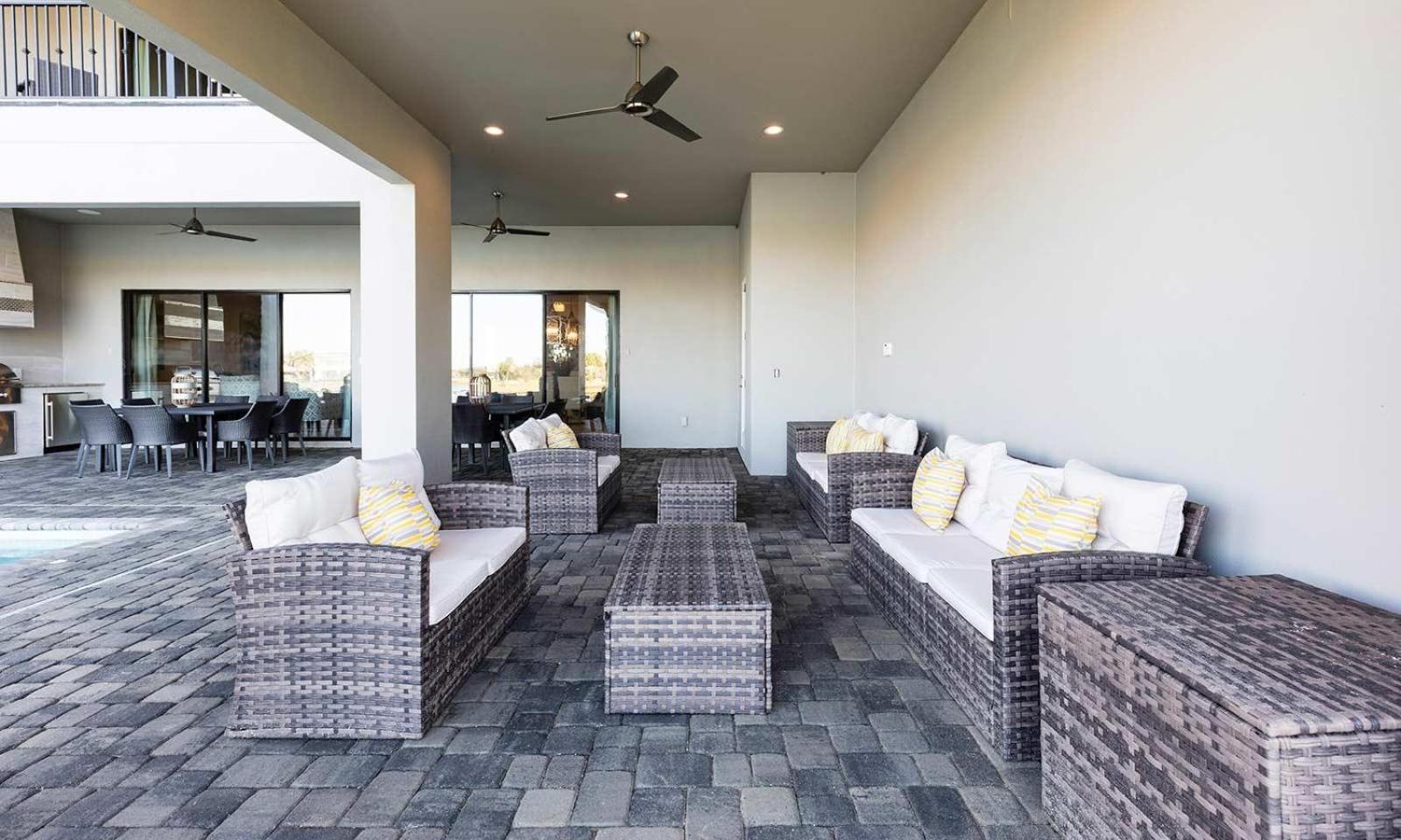 Upscale 8 Bdrm Villa With Home Theater At Reunion Kissimmee Kültér fotó